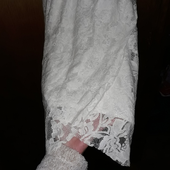 White flowy dress *please read description * - Picture 3 of 3